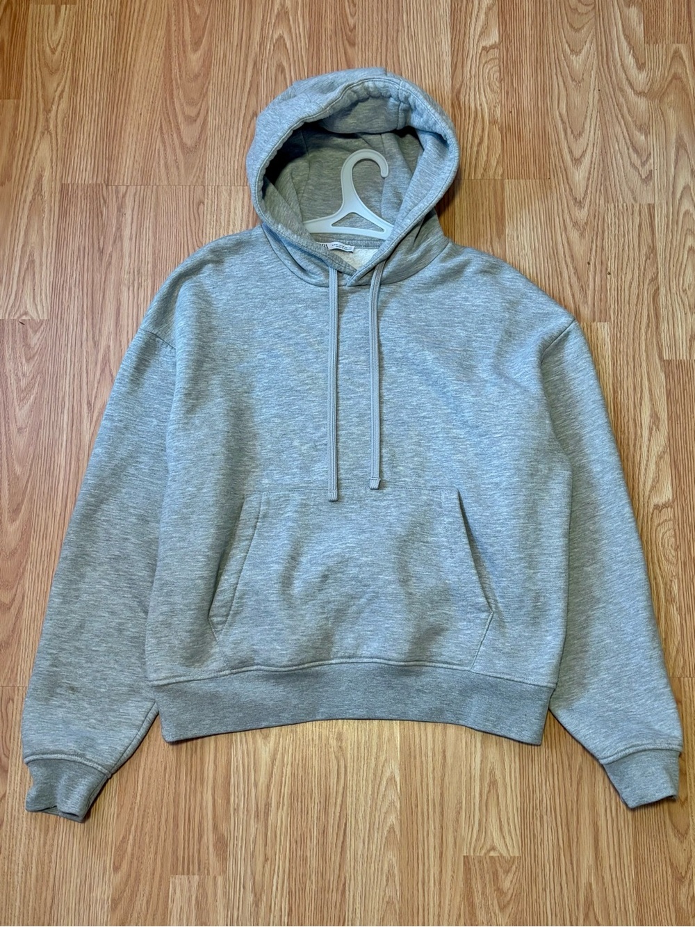 Zara Classic Gray Men's Hoodie Sweatshirt